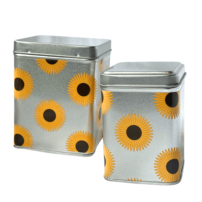 Hovedbilde Teboks Solsikker