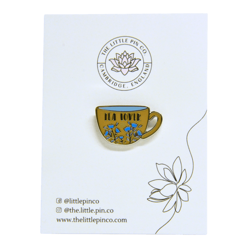 Tea Lover liten Enamel Pin