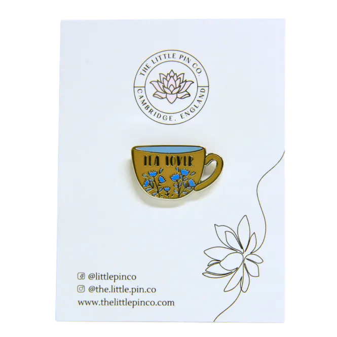 Hovedbilde Tea Lover liten Enamel Pin
