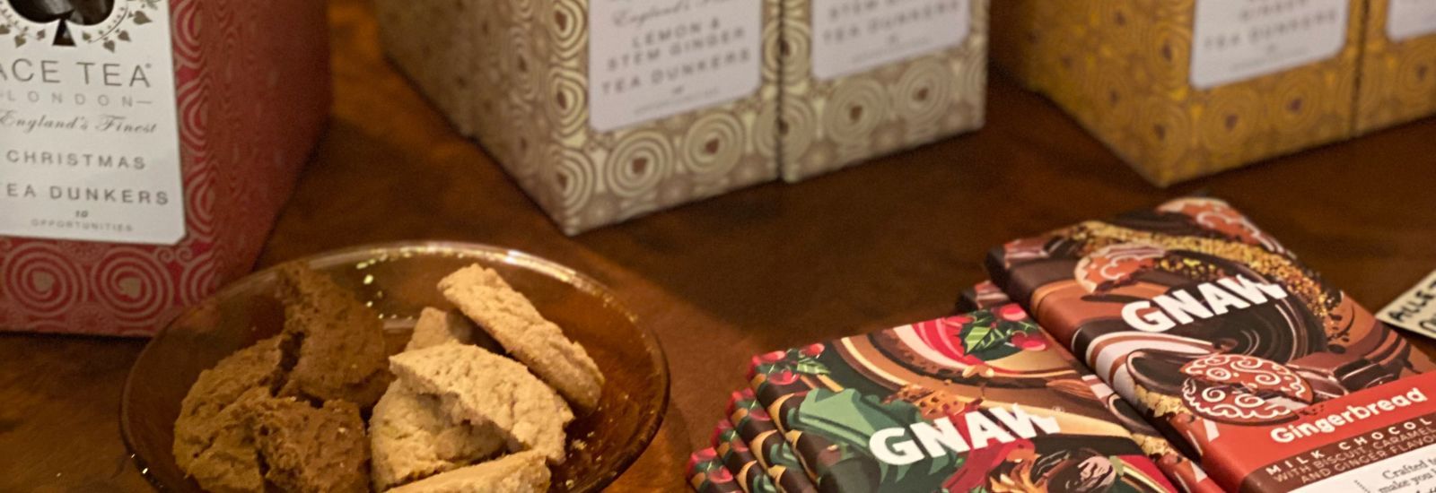 Tea Dunkers og GNAW sjokoladeplater